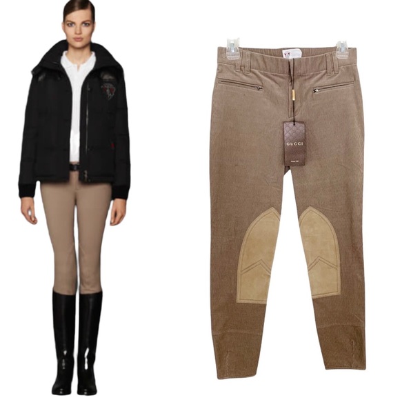 Gucci Pants - GUCCI Pants Equestrian Collection Corduroy 40 NWT